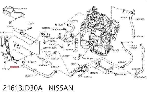  21613JD30A Nissan/Infiniti