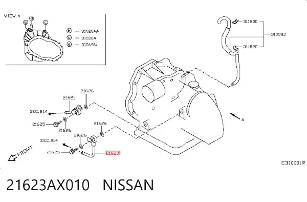  21623AX010 Nissan/Infiniti