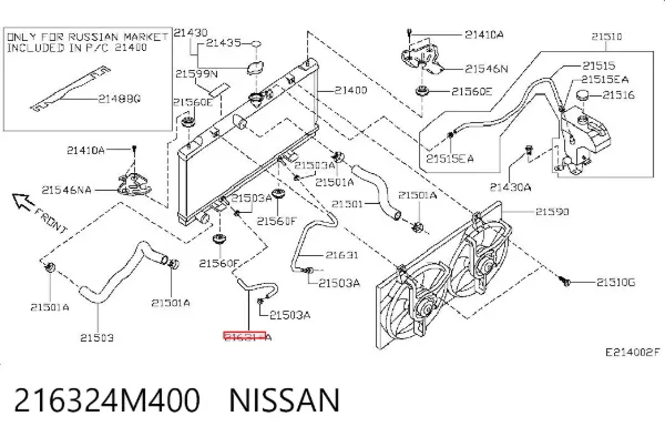  216324M400 Nissan/Infiniti