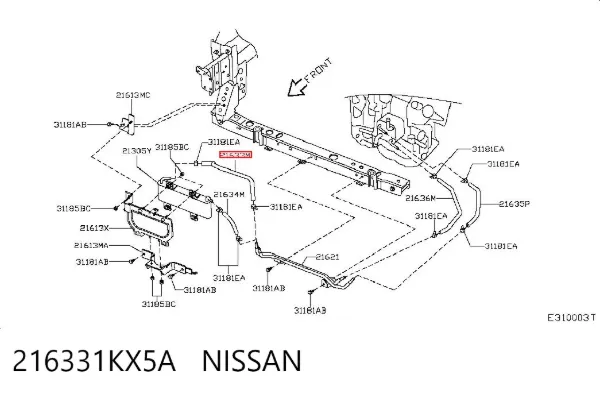  216331KX5A Nissan/Infiniti