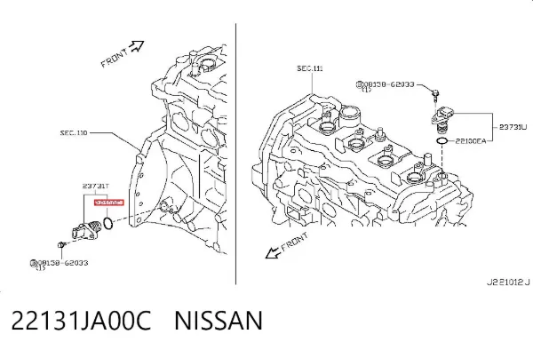  22131JA00C Nissan/Infiniti