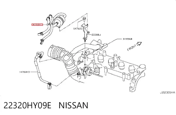  22320HY09E Nissan/Infiniti