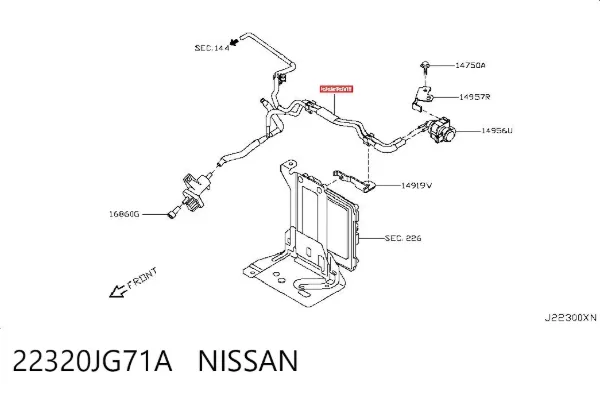  22320JG71A Nissan/Infiniti