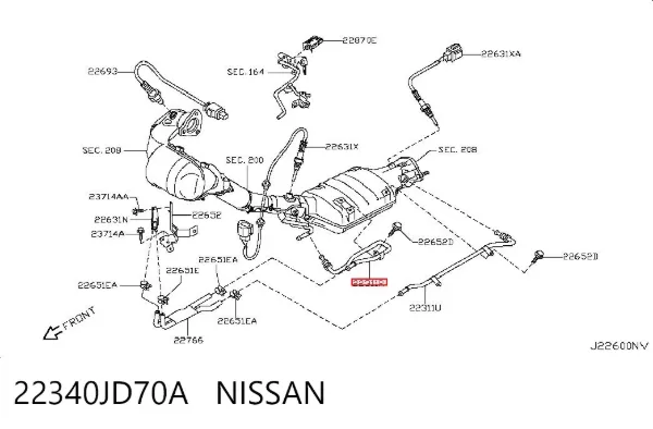  22340JD70A Nissan/Infiniti