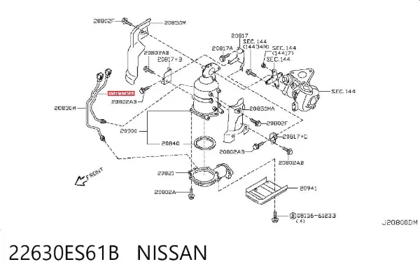  22630ES61B Nissan/Infiniti