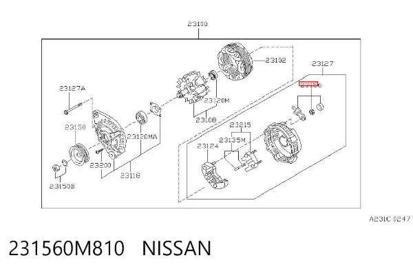  231560M810 Nissan/Infiniti