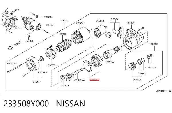  233508Y000 Nissan/Infiniti