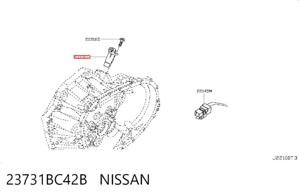 Датчик колінвала 23731BC42B Nissan/Infiniti