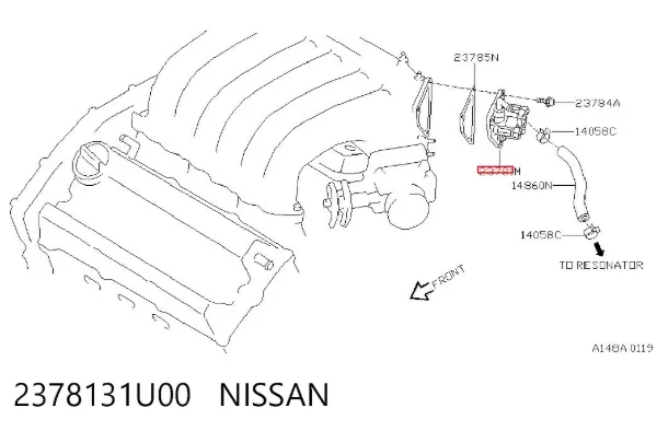 Датчик холостого ходу Nissan Maxima A32