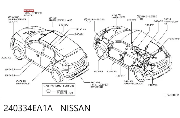  240334EA1A Nissan/Infiniti