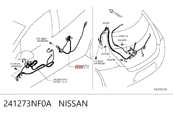  241273NF0A Nissan/Infiniti
