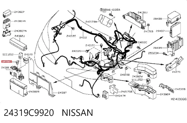  24319C9920 Nissan/Infiniti