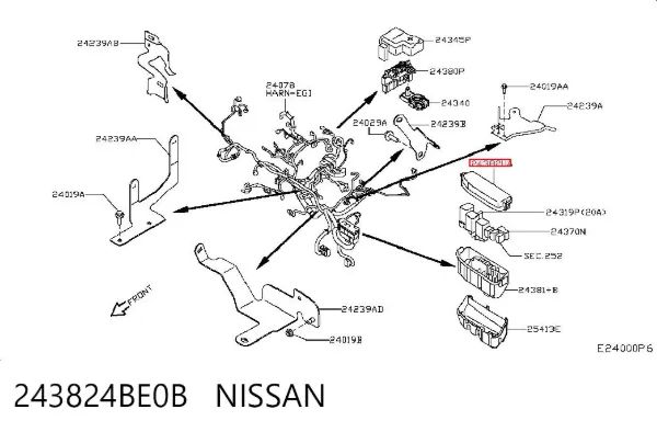  243824BE0B Nissan/Infiniti
