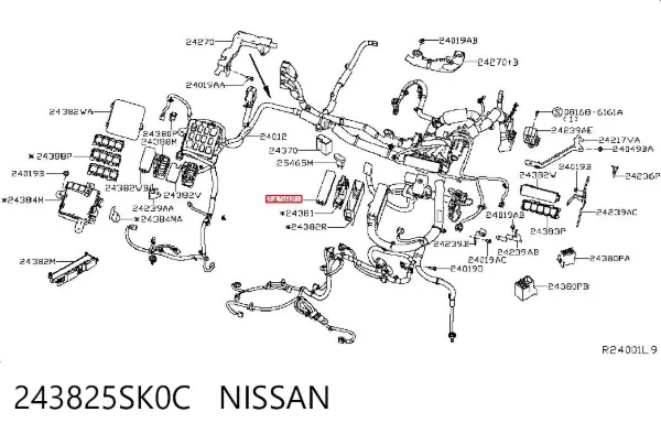  243825SK0C Nissan/Infiniti