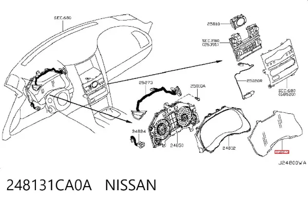 248131CA0A Nissan/Infiniti