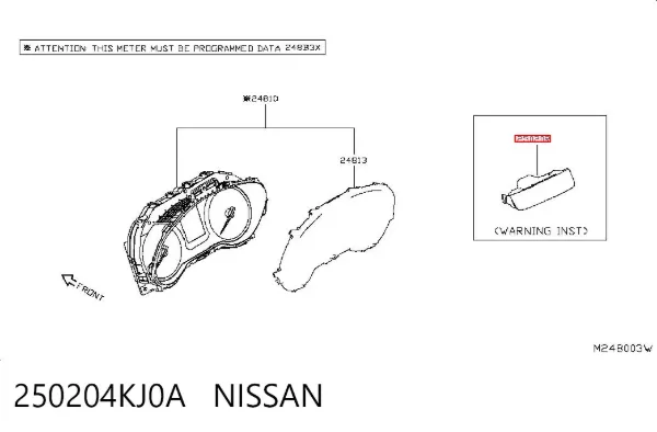  250204KJ0A Nissan/Infiniti