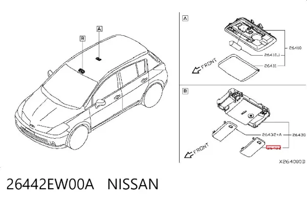  26442EW00A Nissan/Infiniti