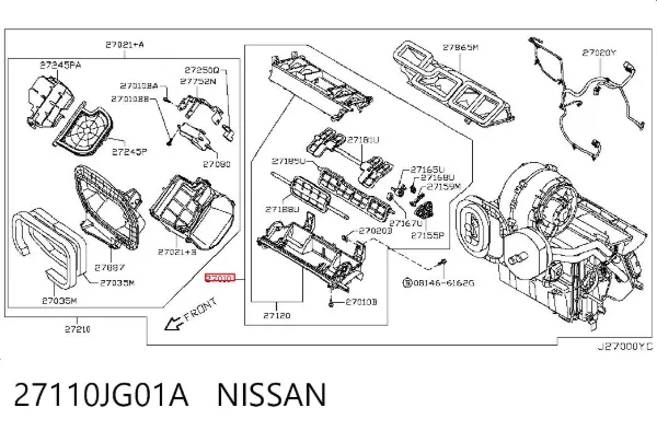  27110JG01A Nissan/Infiniti