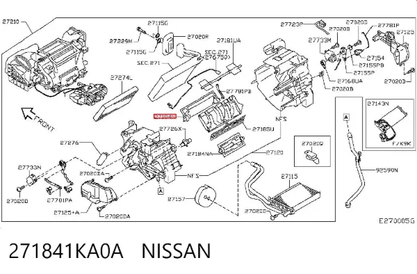  271841KA0A Nissan/Infiniti