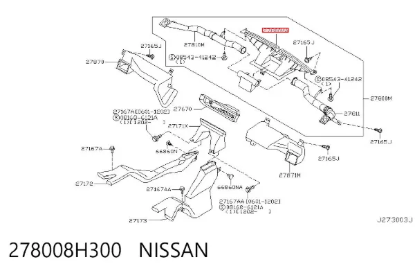 278008H300 Nissan/Infiniti