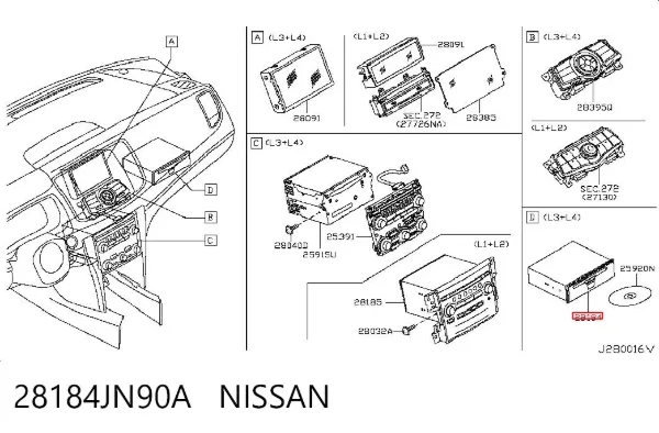  28184JN90A Nissan/Infiniti