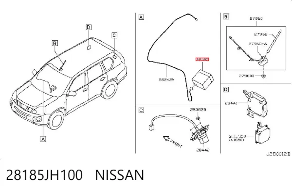 Магнітола Nissan X-Trail T31