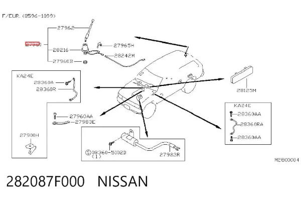 Антена 282087F000 Nissan/Infiniti