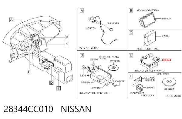  28344CC010 Nissan/Infiniti