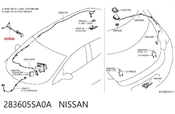  283605SA0A Nissan/Infiniti