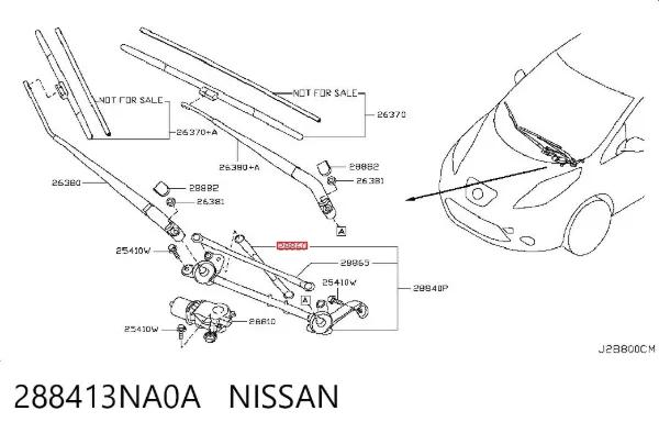  288413NA0A Nissan/Infiniti