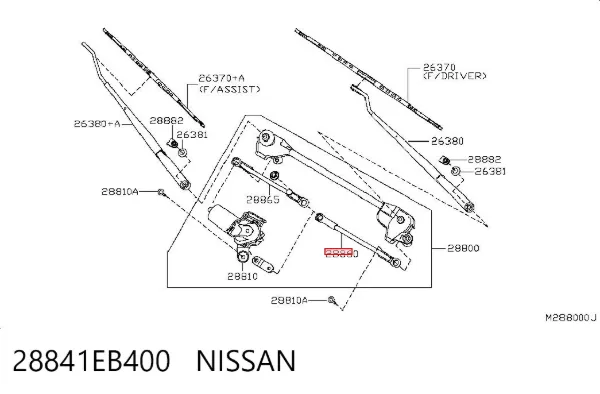  28841EB400 Nissan/Infiniti