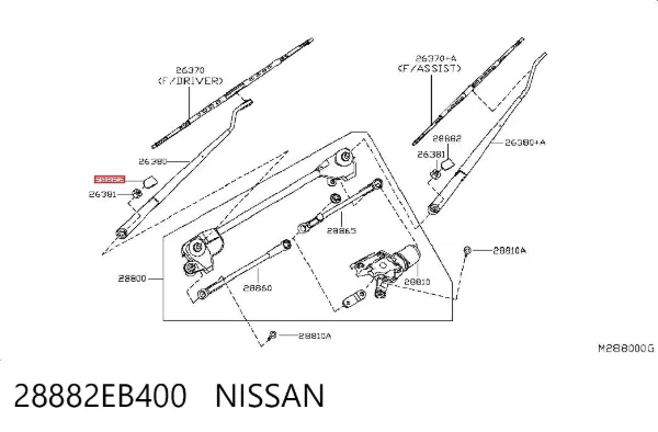  28882EB400 Nissan/Infiniti