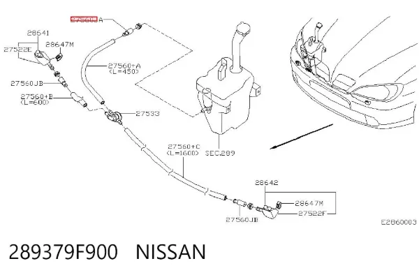  289379F900 Nissan/Infiniti