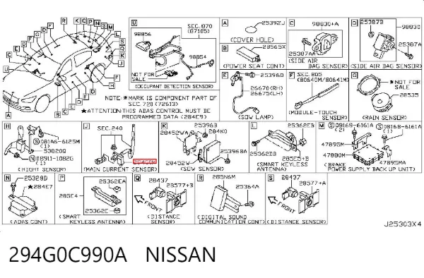  294G0C990A Nissan/Infiniti