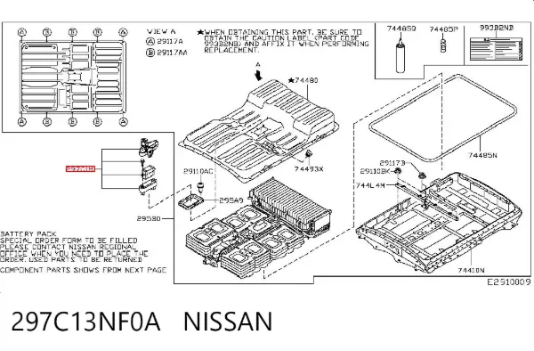  297C13NF0A Nissan/Infiniti