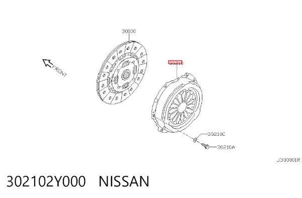 Корзина зчеплення Nissan Maxima A33