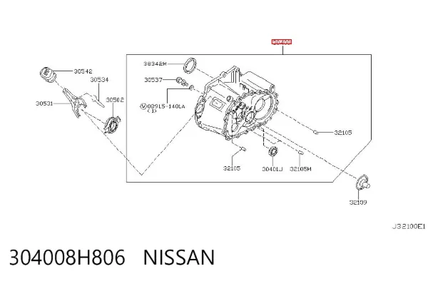  304008H806 Nissan/Infiniti
