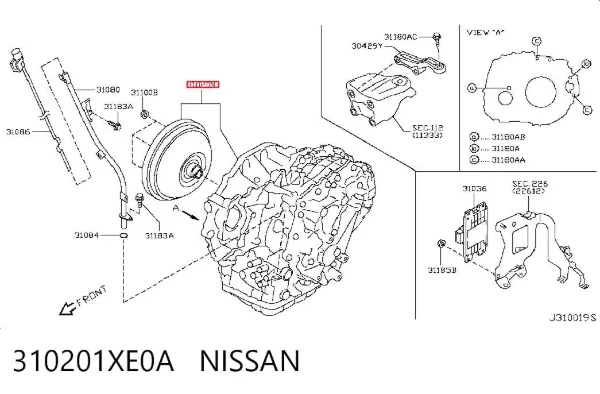 АКПП 310201XE0A Nissan/Infiniti