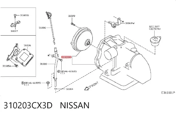 АКПП 310203CX3D Nissan/Infiniti