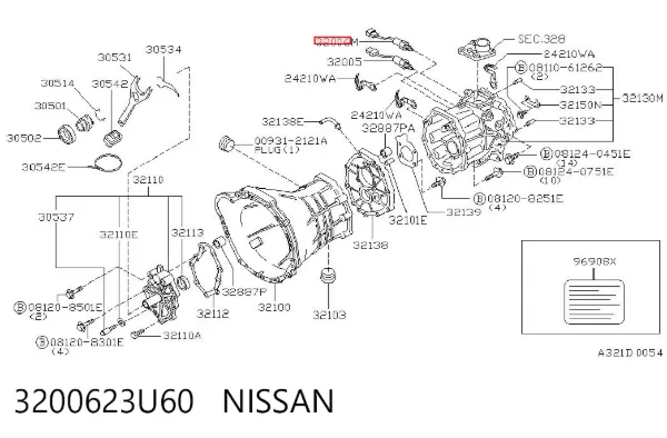  3200623U60 Nissan/Infiniti