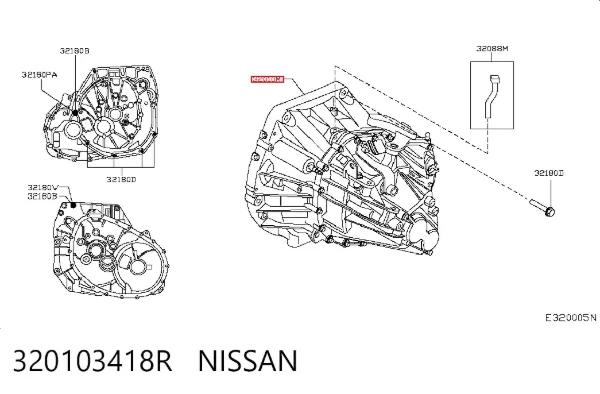 Коробка передач Nissan Qashqai II