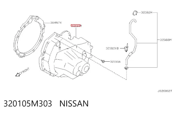 Коробка передач 320105M303 Nissan/Infiniti