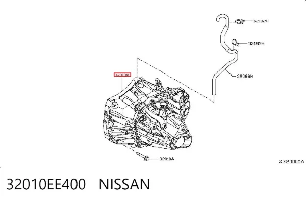 Коробка передач 32010EE400 Nissan/Infiniti