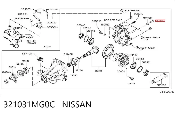 321031MG0C Nissan/Infiniti