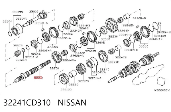  32241CD310 Nissan/Infiniti