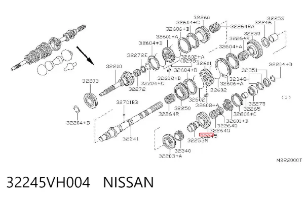  32245VH004 Nissan/Infiniti