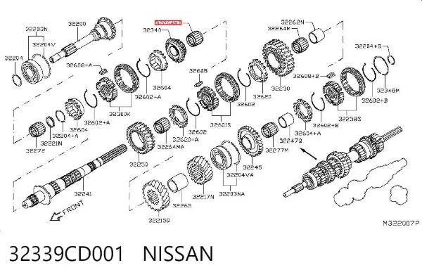  32339CD001 Nissan/Infiniti