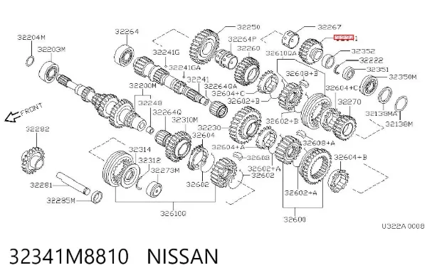  32341M8810 Nissan/Infiniti