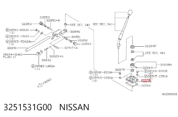  3251531G00 Nissan/Infiniti