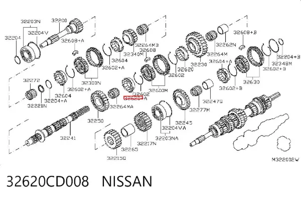  32620CD008 Nissan/Infiniti